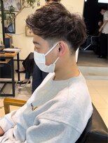 シェルハ(SHELHA)&nbsp;ツイストパーマジェットモヒカン波巻きスパイラルパーマ刈り上げ