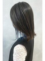 ブロッサム 上福岡店(Blossom) インナーカラー ブルー/ イヤリングカラー/[上福岡]