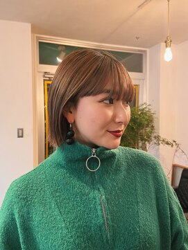 ジェリコヘアー(JERICHO HAIR) 切りっぱなしbob hair