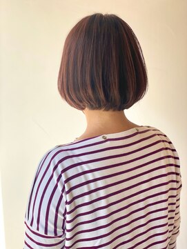 髪庵ゆかし ふんわりボブ