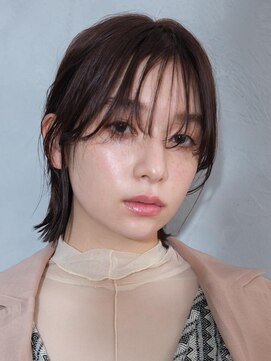 アース コアフュールボーテ 上越店(EARTH coiffure beaute) 抜け感ボブ×シースルーバング