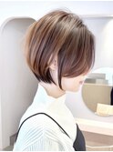上品な大人女性のためのショートボブ