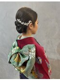 成人式ヘアセット着付け