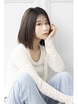 トティア 梅田(Totia)&nbsp;【Totia梅田】フレンチボブ×カーキベージュ