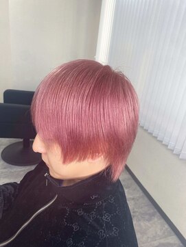 リアル(REAL) pink×wolf cut