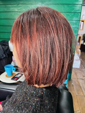 ワンバイワン(ONE BY ONE) 赤系ピンク