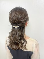 リバー 草加店(RIVER)&nbsp;お呼ばれハーフアップ