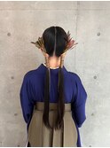 【MILK/MURIEL macoto】卒業式ヘア　ヘアセット