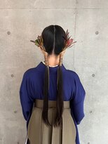 エディット トウキョウ(e.dit tokyo)&nbsp;【MILK/MURIEL macoto】卒業式ヘア　ヘアセット