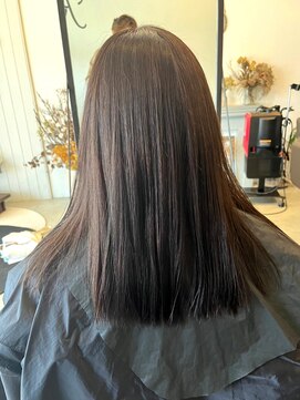 レポヘアー(Repos hair) 20代30代大人可愛い髪質改善小顔艶感ストレート