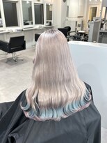 シェイロ(Cielro)&nbsp;【ホワイト×裾2色デザイン】SAKI