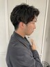 【Men's限定】メンズカット+炭酸泉シャンプー ＋眉カット