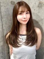 シーシンジュク 新宿南口(Sea shinjuku)&nbsp;韓国風前髪×レイヤーカット【新宿/前髪/レイヤーカット】