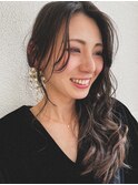 ロング　ヘアセット　博多駅前