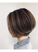 グラデーションボブ