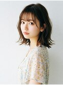 ウェーブ×ミディアムパーマ×デジタルパーマ 20代30代40代