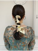 スカーフアレンジ
