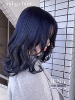 イエナ 渋谷(IENA)&nbsp;デザインカラーケアブリーチダブルカラーダークネイビー
