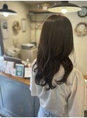 透明感ベージュカラー★ふんわりロングレイヤースタイル