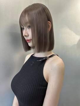 ペレ アネックス 大阪梅田茶屋町店(PELE ANNEX) くびれヘア/アプリコットオレンジ/夏のヘアアレンジ/梅田