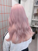 ベレーザ 渋谷神南(Beleza) 16247ブリーチ＆ダブルカラー渋谷モーヴピンクパールベージュ