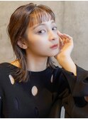 【loe】レイヤーカット×オン眉