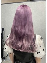 シエンゴールド(CIEN gold)&nbsp;ピンクラベンダー/暖色カラー/ブリーチ#浜松駅#カラー#ブリーチ