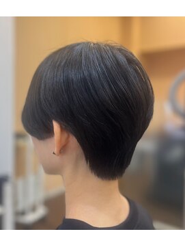 大人ショートボブ