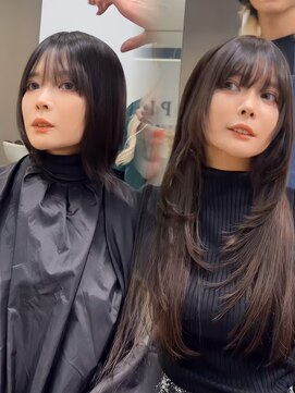 ラピステン 福岡天神 大名店(Lapis) エクステ/レイヤーカット/バタフライカット/ブリーチなし