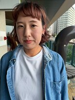 フィルム(FiLMs) 透明感ブラウン/ショートボブ/レイヤーカット