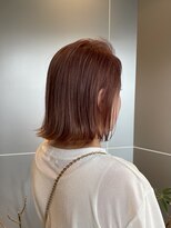 リノア 鵠沼海岸(LINOA)&nbsp;ピンクベージュ×外はねボブ