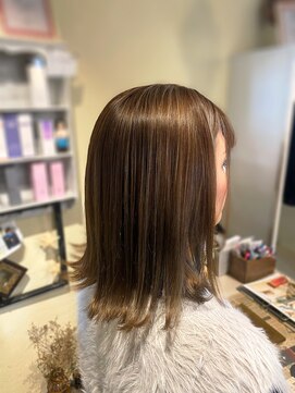 ヘアーメイク アフィーノ(hair make affino) ハイライトカラー