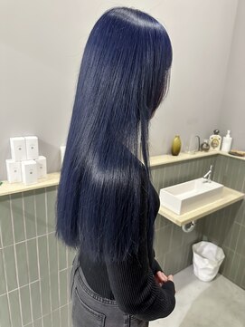 キオク(KIOX) ブルーカラー/水色カラー/ハイトーンカラー/ブリーチ/名古屋/栄