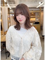 レル(lelu) シンプルに可愛いミディアムレイヤーカット