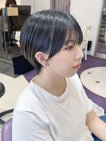 ハピネス 河原町店(Happiness)&nbsp;面長さんが小顔になるショート　京都美容室　進詩織