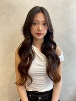 トゥルーズ 梅田茶屋町店(TLUUS)&nbsp;【TLUUSダークパープルミルクブラウンナチュラルショート】