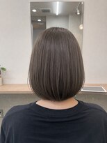 カコン(KAKONN) 【YUMIKA】透明感たっぷりオリーブグレージュ