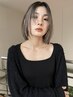 【白髪ぼかし可】スペシャルケアブリーチ＋ハイライトカラー ￥21500