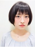 大人可愛いショートボブ【RENJISHI】
