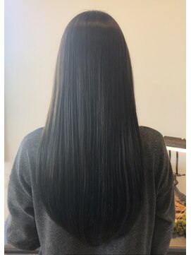 ピシェ ヘア デザイン(Piche hair design) 艶ロング　ダークグレージュ