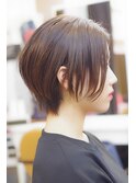 個別対応型髪質改善サロン　アクアショットで艶髪ショート