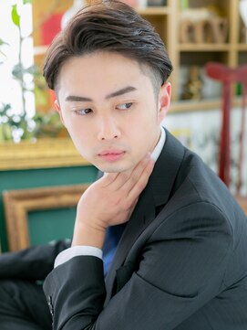 カバーヘア イヴ 戸頭店(COVER HAIR EVE) *EVE戸頭*刈り上げ＆ツーブロックで！ビジカジstyleb