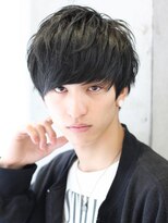 マイロ(mailo) 黒髪×好印象ラウンドマッシュ×1分スタイリング×束感ショート