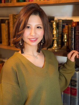 オーブ ヘアー アムール 学芸大学店(AUBE HAIR amour) 大人っぽい落ち着きのあるシックなボブ♪