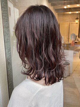 センスヘア(SENSE Hair) イルミナカラーでつやつやバイオレットカラー！