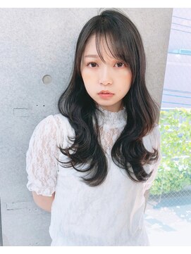 リコバイアフロート(riko by afloat) モテ髪シースルーバングくびれひし形レイヤー【riko立野】