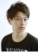アップバング2ブロックショート夏【anvie】