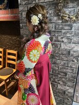 ヘアビューティースタジオ ラルガ(Hair beauty studio Raruga) 卒業式ヘアセット