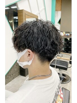 ブッディ(BDY) ツイストスパイラルパーマ☆清潔感のあるメンズショート