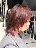 レッドカラーハンサムウルフスタイル【林京平】